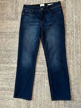 ANGELS Forever Young Everluxe Sculpt Miniboot Dark Blue Jeans Size 10 | 30